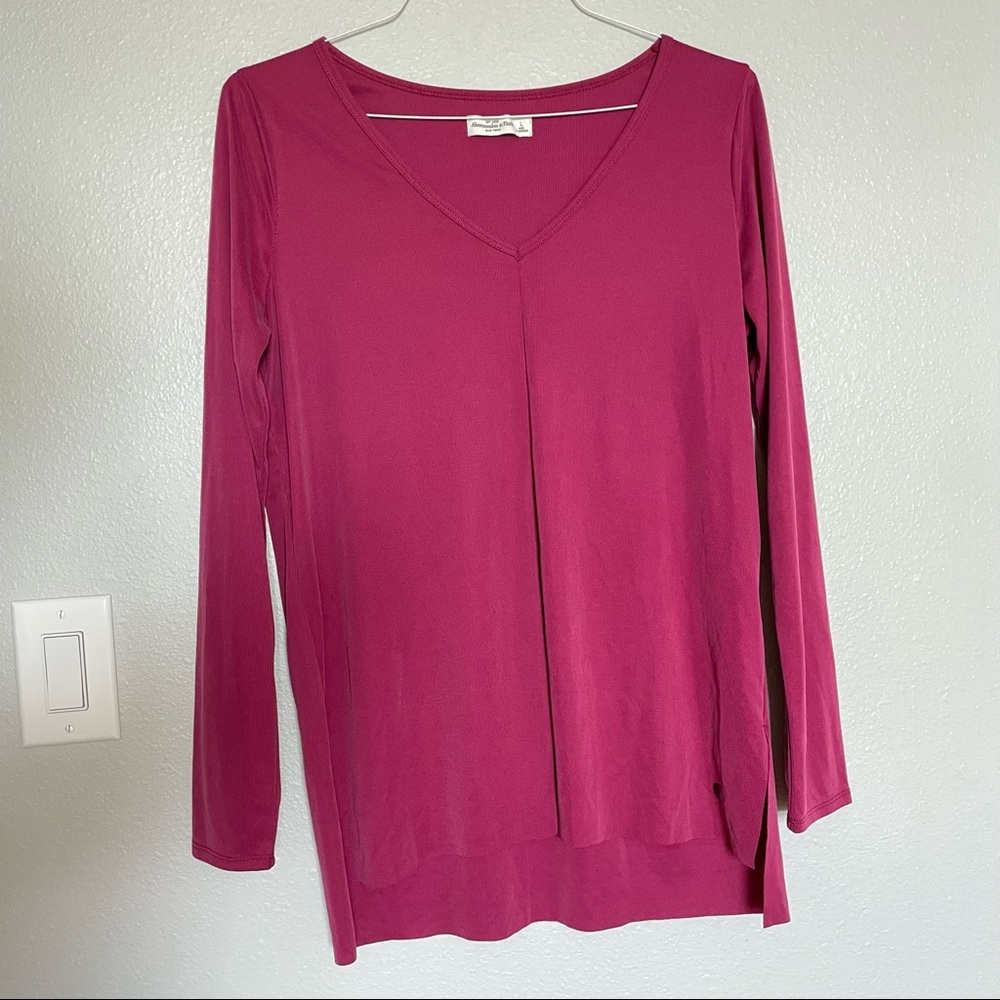 Abercrombie Long Sleeve V-Neck Legging Shirt